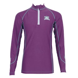 Woof Wear Young Rider Pro Long Sleeve Performance Shirt Damson