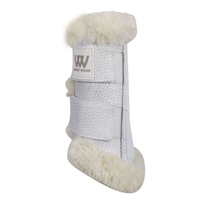 Woof Wear Vision Elegance Brushing Boots White