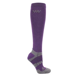 Woof Wear Winter Socks Damson/grey 2-pack