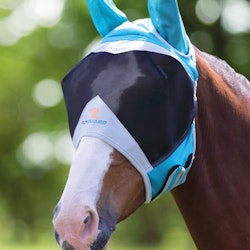 Shires flughuva med öron, teal/grey