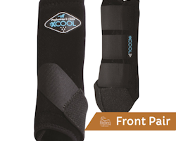 2XCool Sports Medicine Front Boots Black