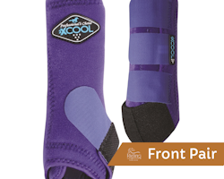 2XCool Sports Medicine Front Boots Purple 2-pack