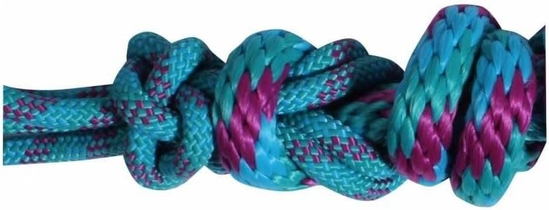 Professionals Choice rope halter Teal Pink