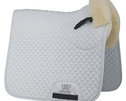 Woof Wear Dressage Sheepskin Pad White