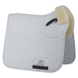 Woof Wear Dressage Sheepskin Pad White