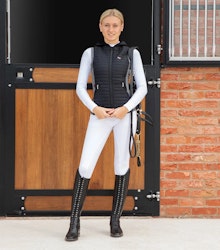 Premiere Equine Lamera Ladies Hybrid Technical Riding Gilet Black