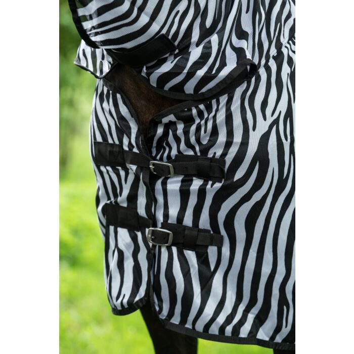 HKM flugtäcke Zebra med fast hals