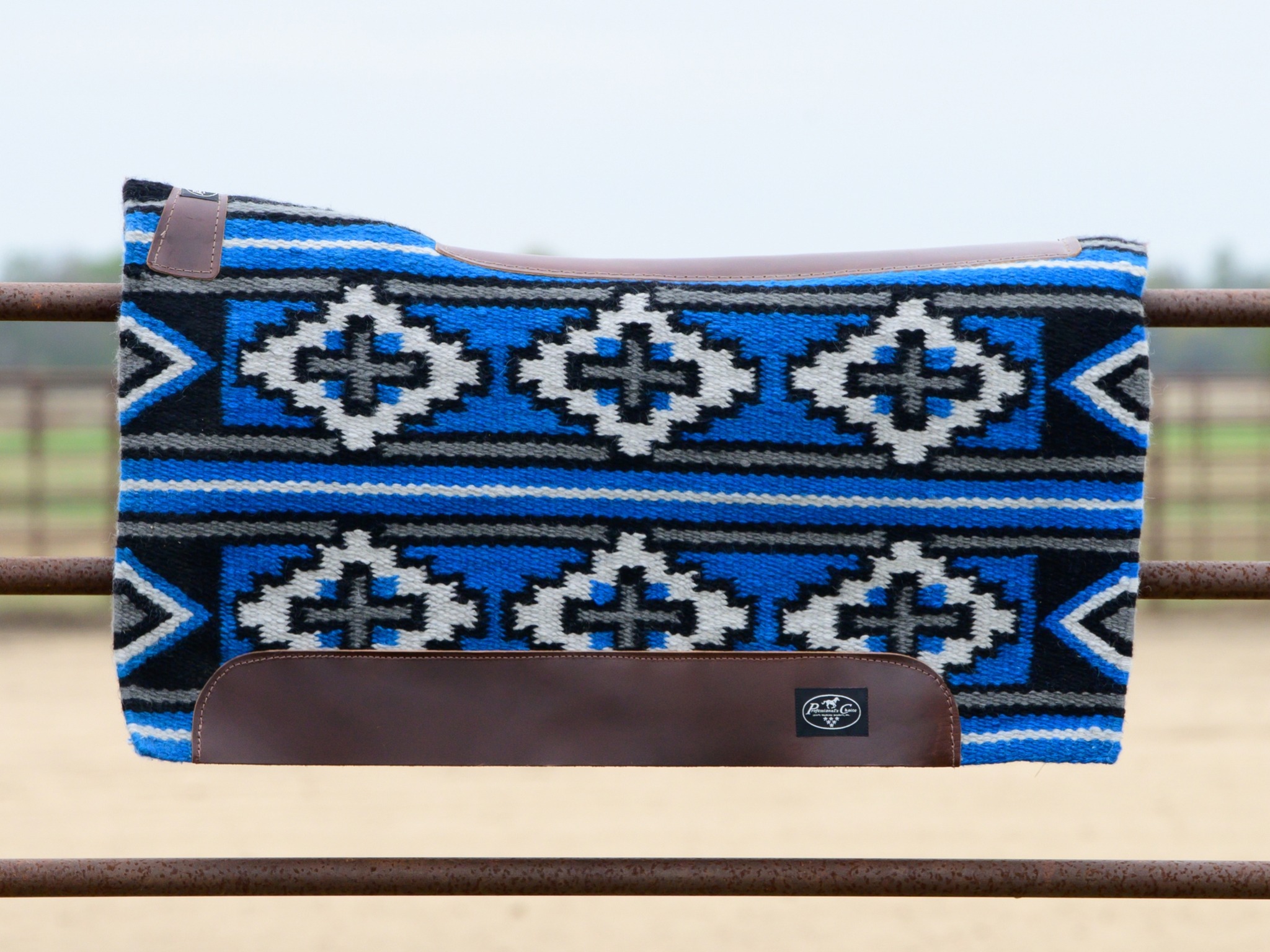 ProfChoice Fuse Navajo Top Steam-Pressed Westernpad Royal Black
