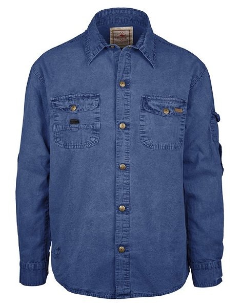 Scippis Western Shirt Covra Blue B
