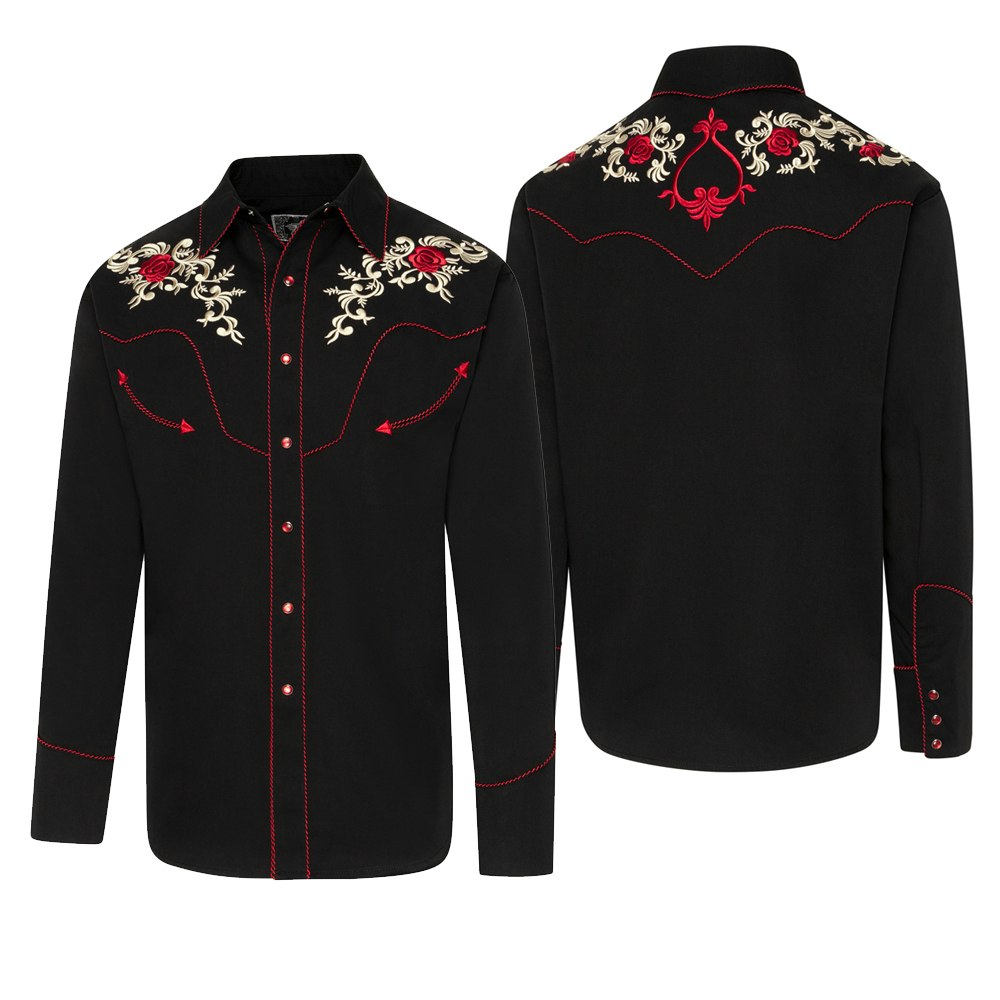 Stars & Stripes westernshirt Milton B