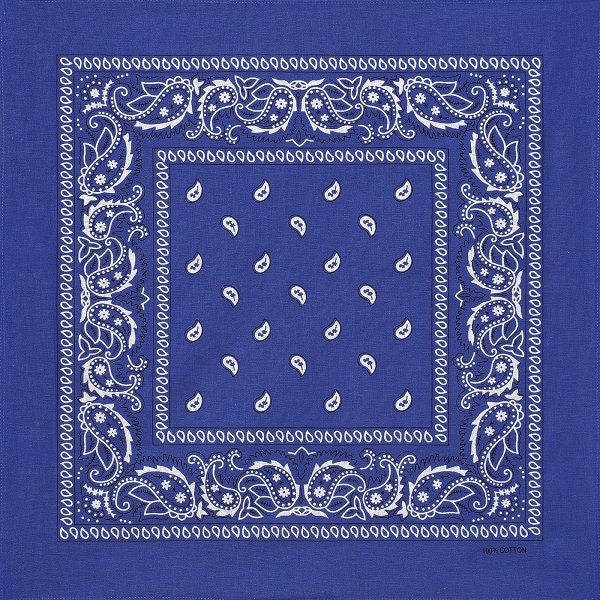 Stars & Stripes Bandana Royal Blue