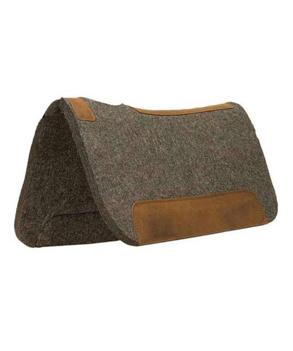 Weaver Contoured Pony Pad 100 % Wool Grey