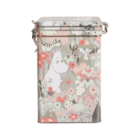 Mumin Smörblomma kaffeburk grön