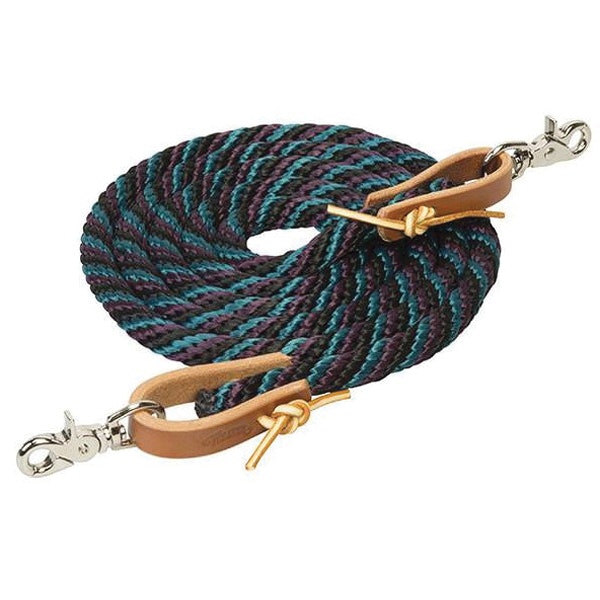 Weaver Poly Roper Reins with Scissor Snap