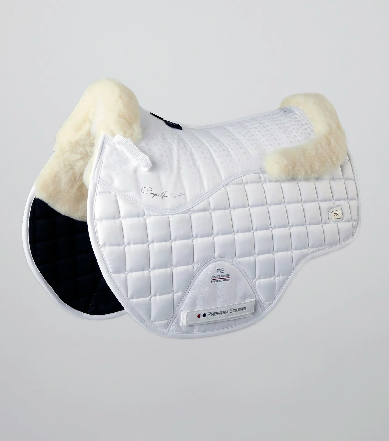 Capella Close Contact Merino Wool GP/Jump Square White/Natural Wool Full