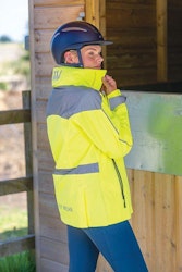 Woof Wear Hi Vis All Season Waterproof Jacket Yellow