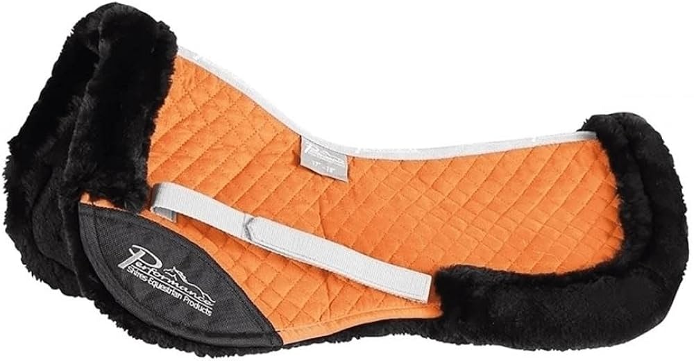 Shires Performance Half Pad Burned Orange 17"-18"