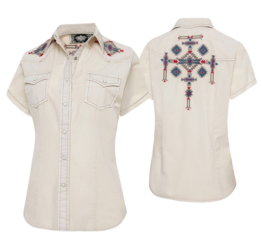 Stars & Stripes Westernblouse Betty 100% Cotton B