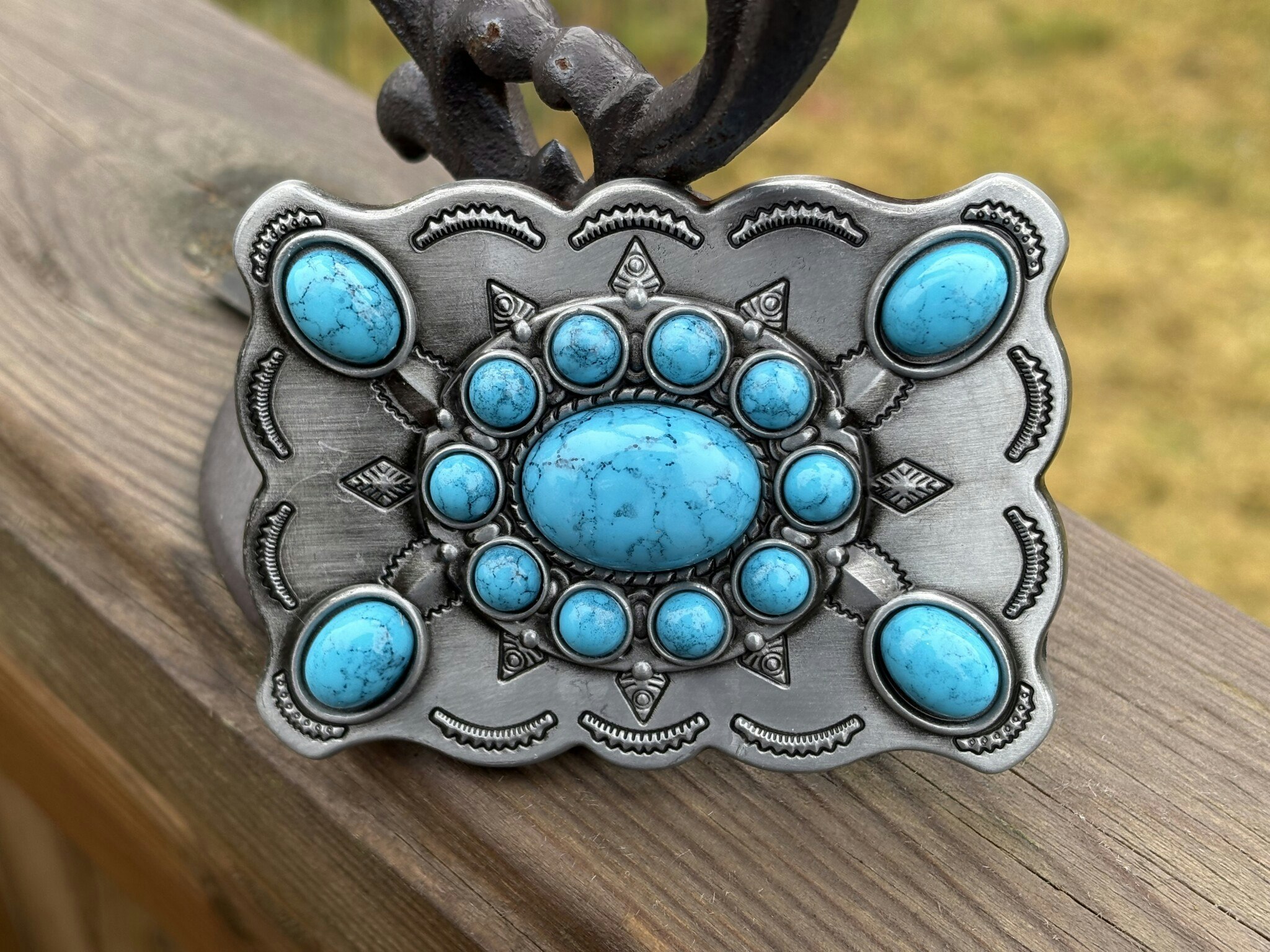 Stars & Stripes Western Buckle GS-608