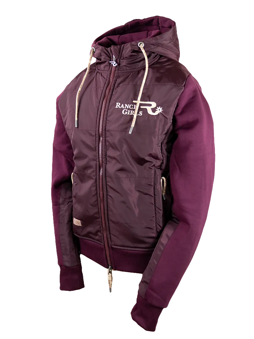 Ranch Girls Sweatshirt Pro Shield ́Carry Deep Wine