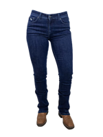 Ranch Girls Bootcut Stretch Jeans Cleo Dark Denim