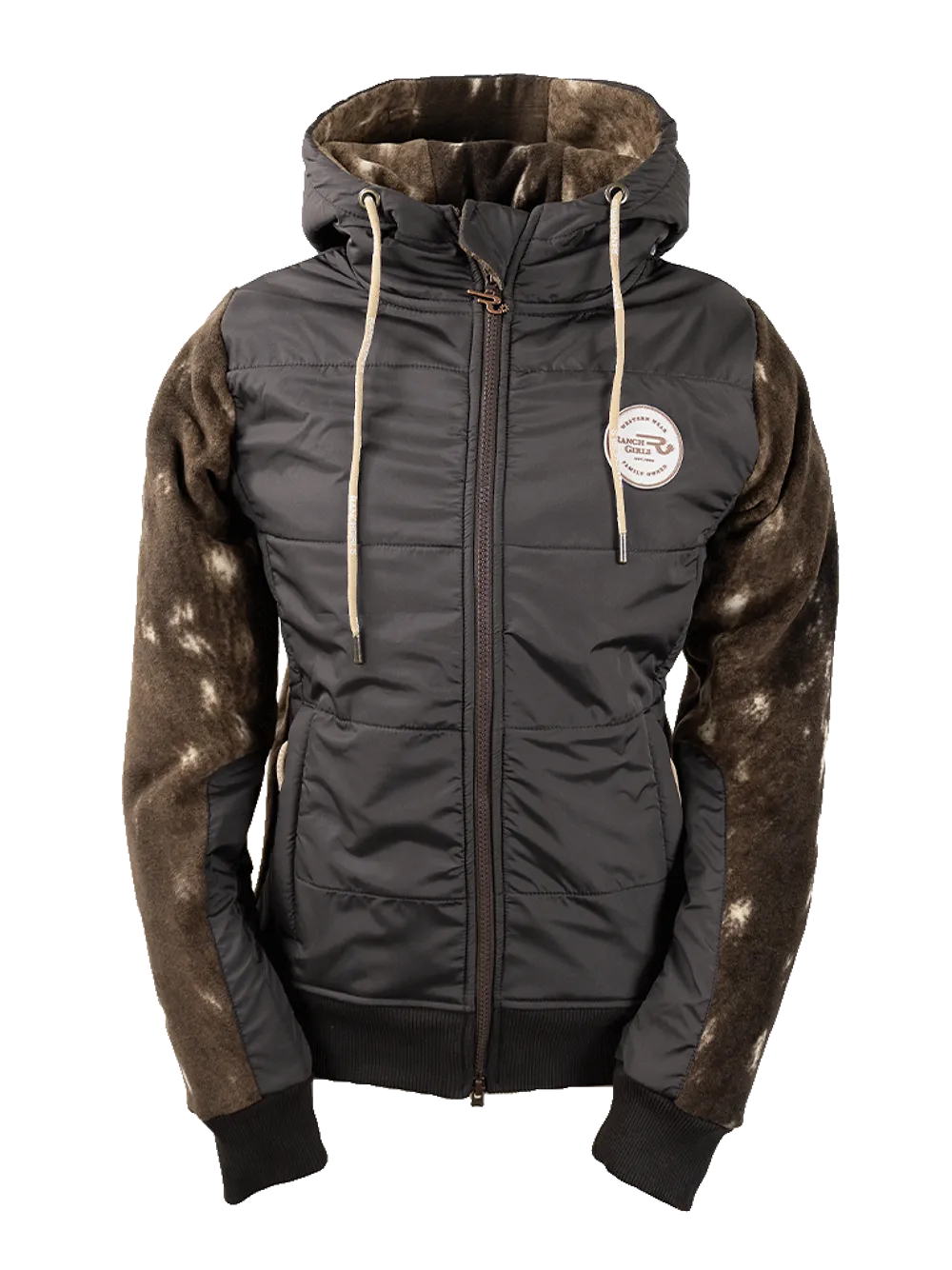 Ranch Girls Pro Shield Fleece Jacket Cindy Broown Deer