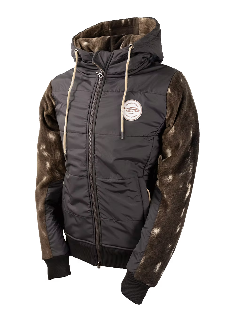 Ranch Girls Pro Shield Fleece Jacket Cindy Broown Deer