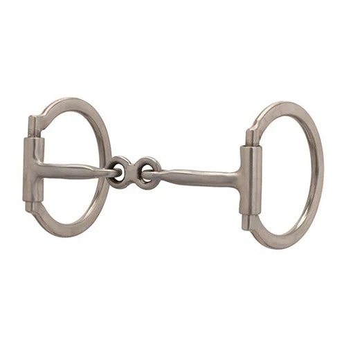 Weaver Offset D-Ring 3 Piece Snaffle 5,3"