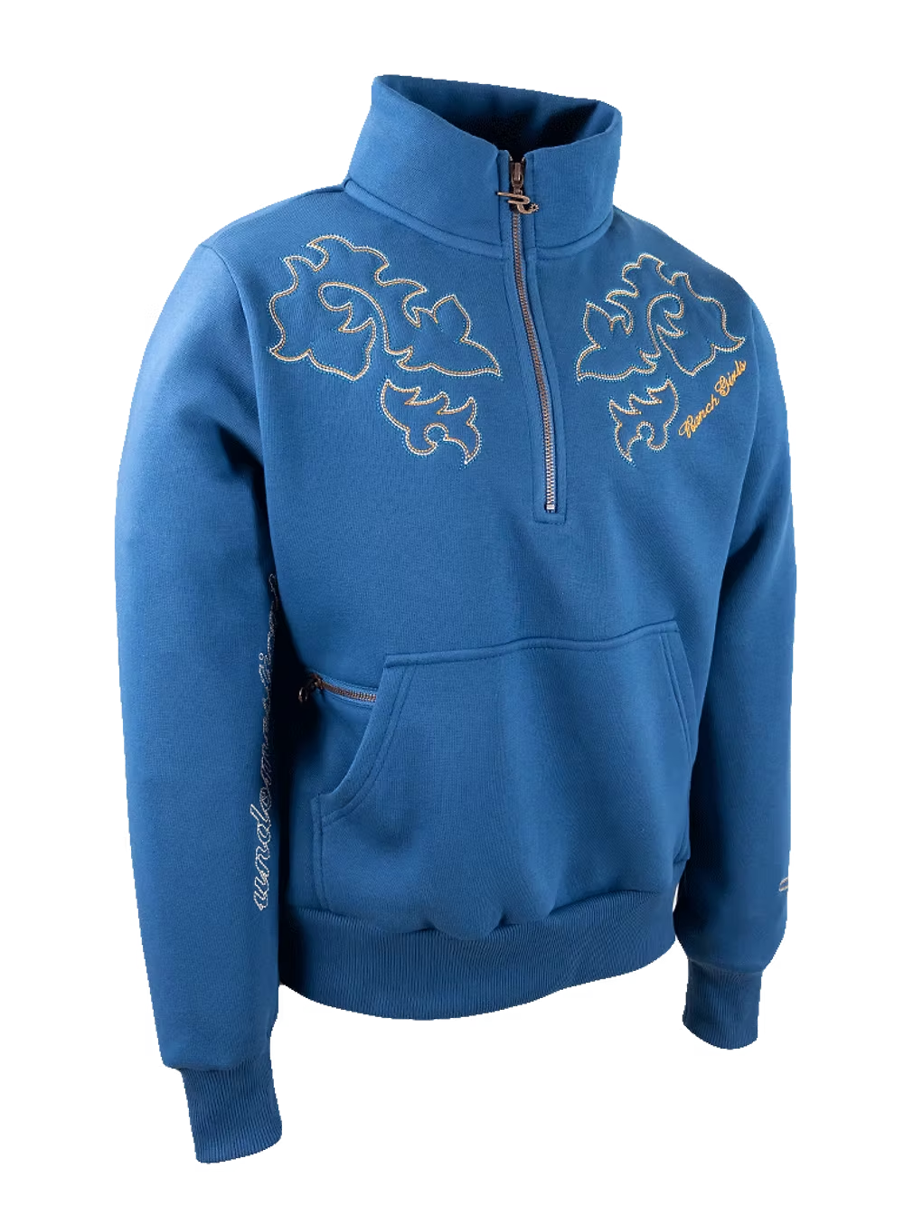 Ranch Girls  Zip Sweatshirt Kayla Teal Blue