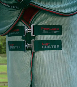 Bug Buster Fly Rug with Detachable Neck and Belly Flap Green