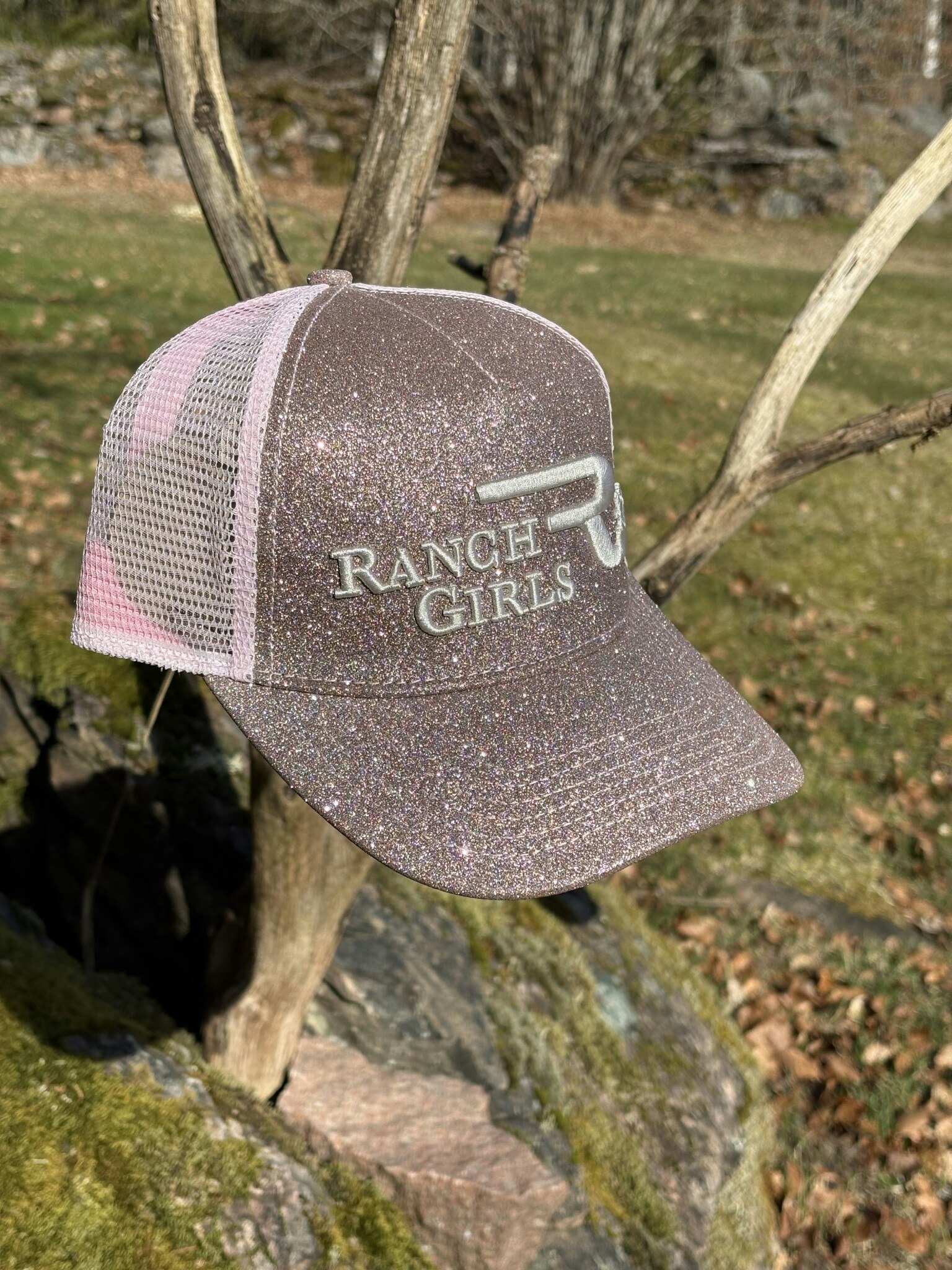 Ranch Girls Cap Glimmer Rose/Creme
