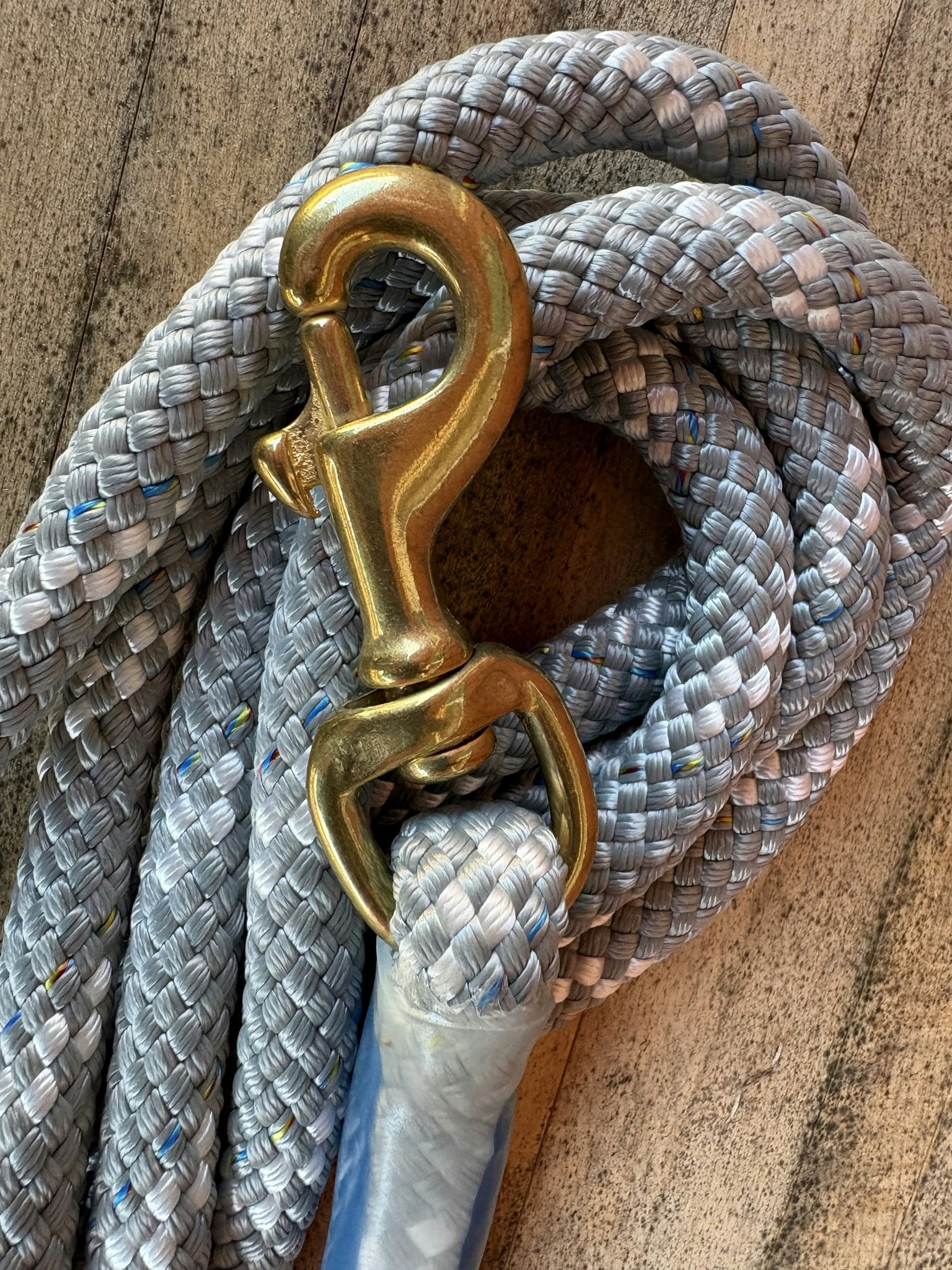Poly Rope Grimskaft Avant 2.5 Meter Ljusgrå/Vit