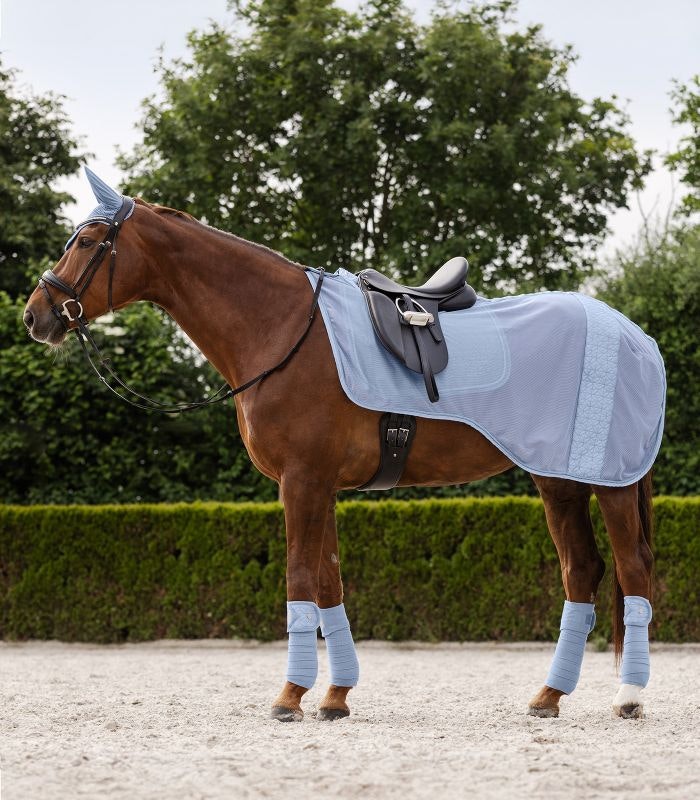 Waldhausen Rom Fly Riding Blanket Pastel Blue