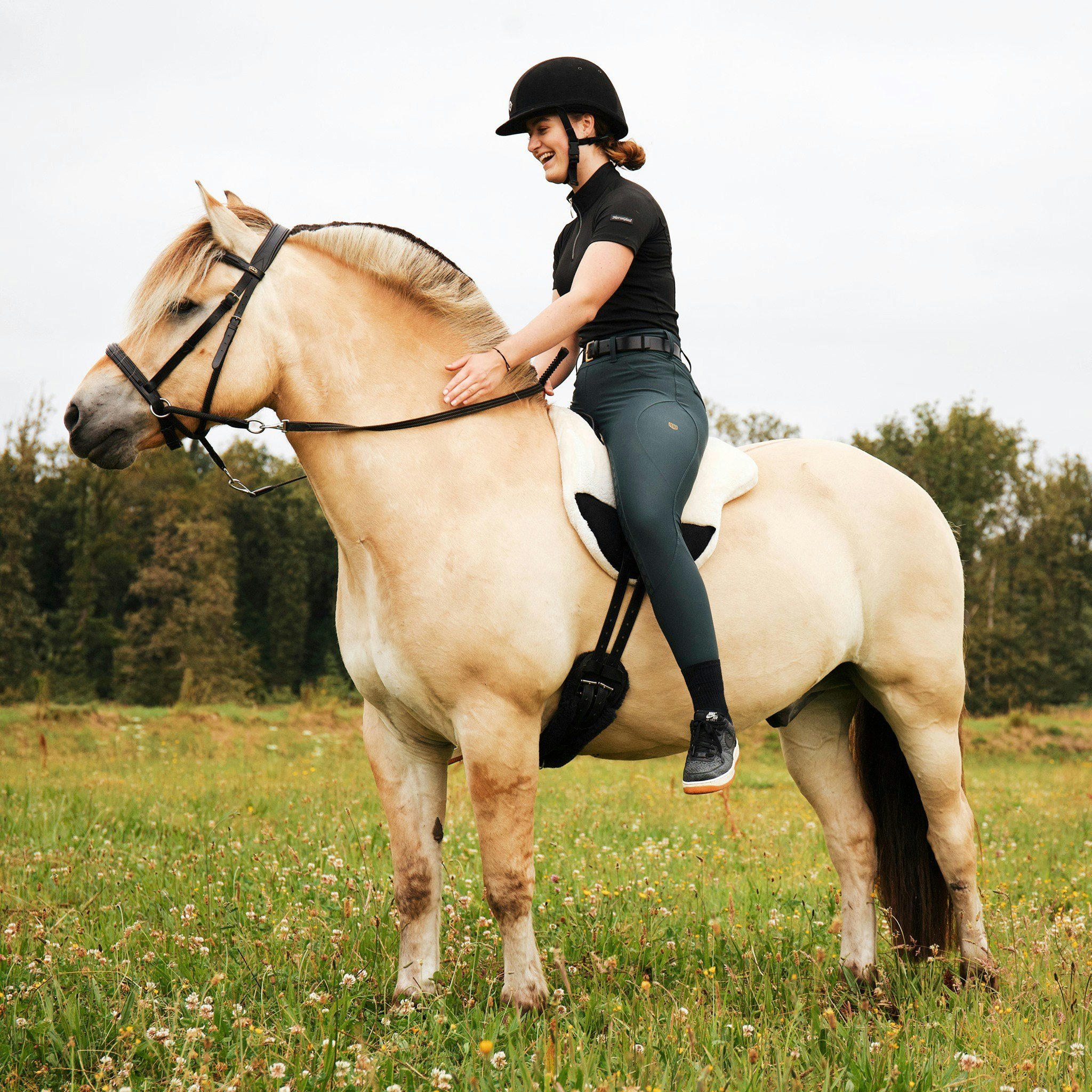 F.R.A® Ridpad / Barbackasadel Bisco, Creme Cob/Full