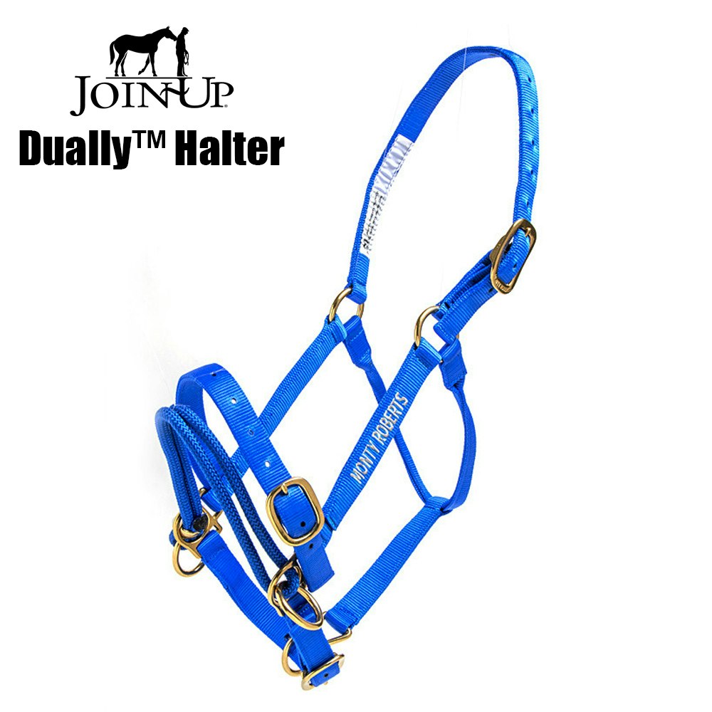 Monty Roberts Dually Halter Large Blå