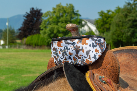 Schulz Equine Pommelbag Cow Drive