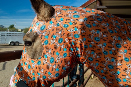 Schulz Equine Lycra Hood Howdy