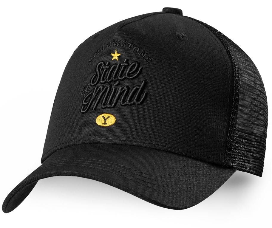 Stars & Stripes Trucker Cap Yellowstone -03