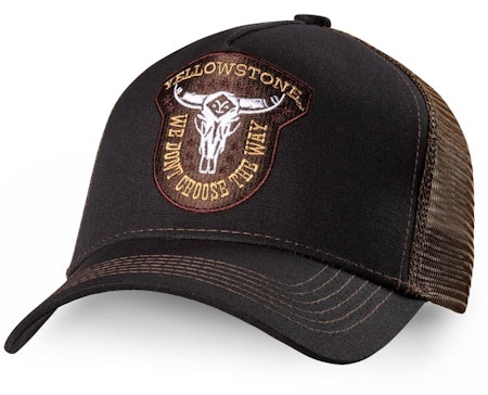Stars & Stripes Trucker Cap Yellowstone -06