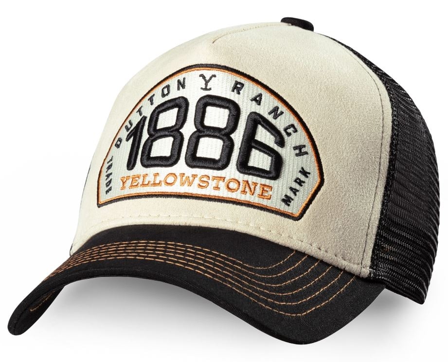 Stars & Stripes Trucker Cap Yellowstone -09