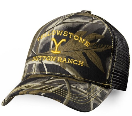 Stars & Stripes Trucker Cap Yellowstone - 14