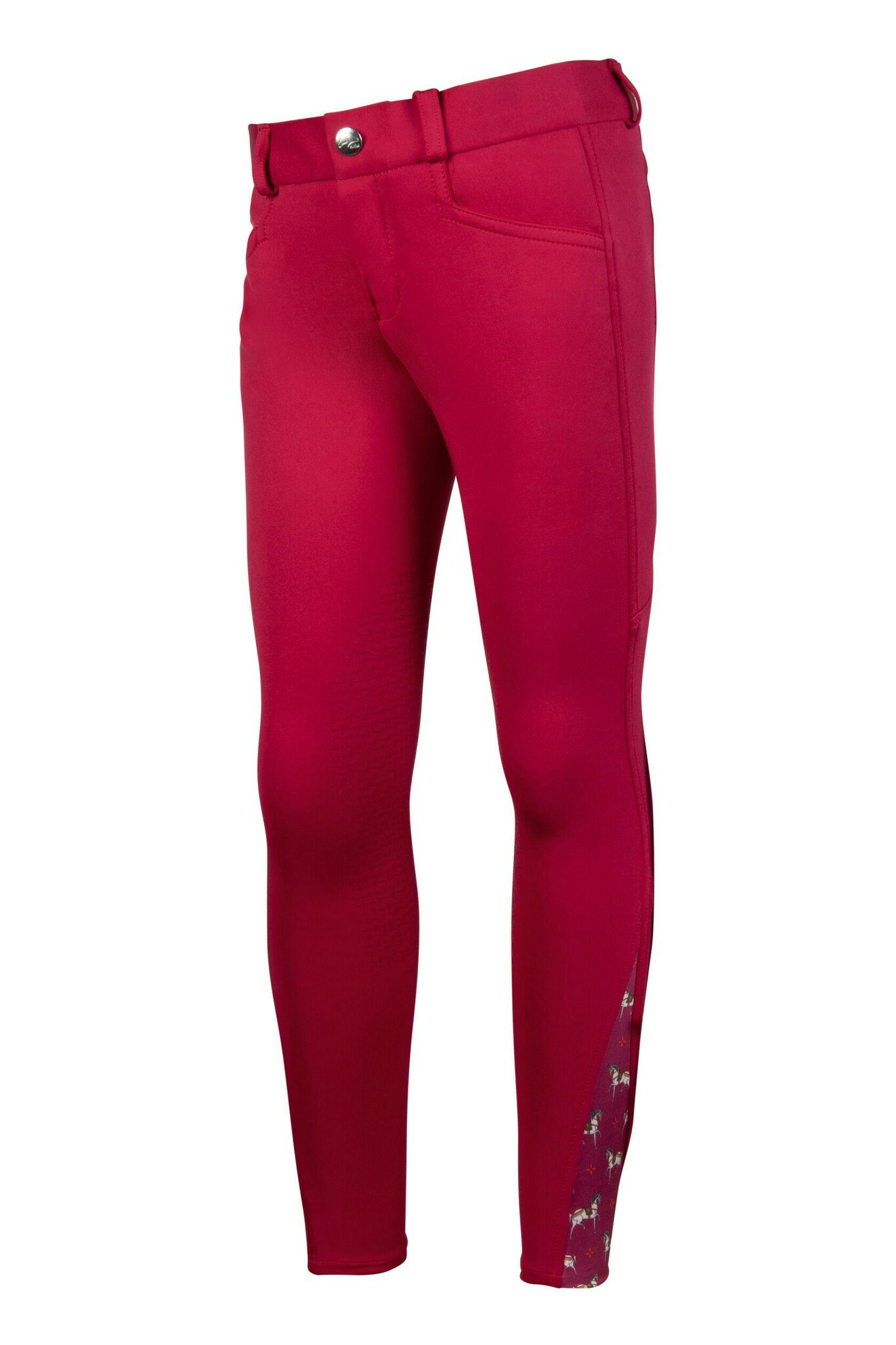 HKM Ridbyxa Allure Cheval Cranberry 140 cl
