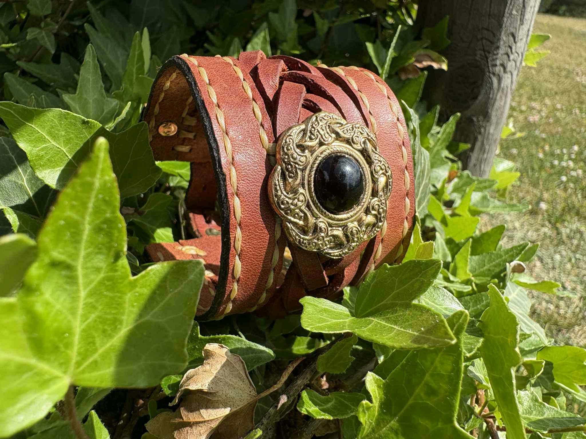 Bracelet Leather Sun
