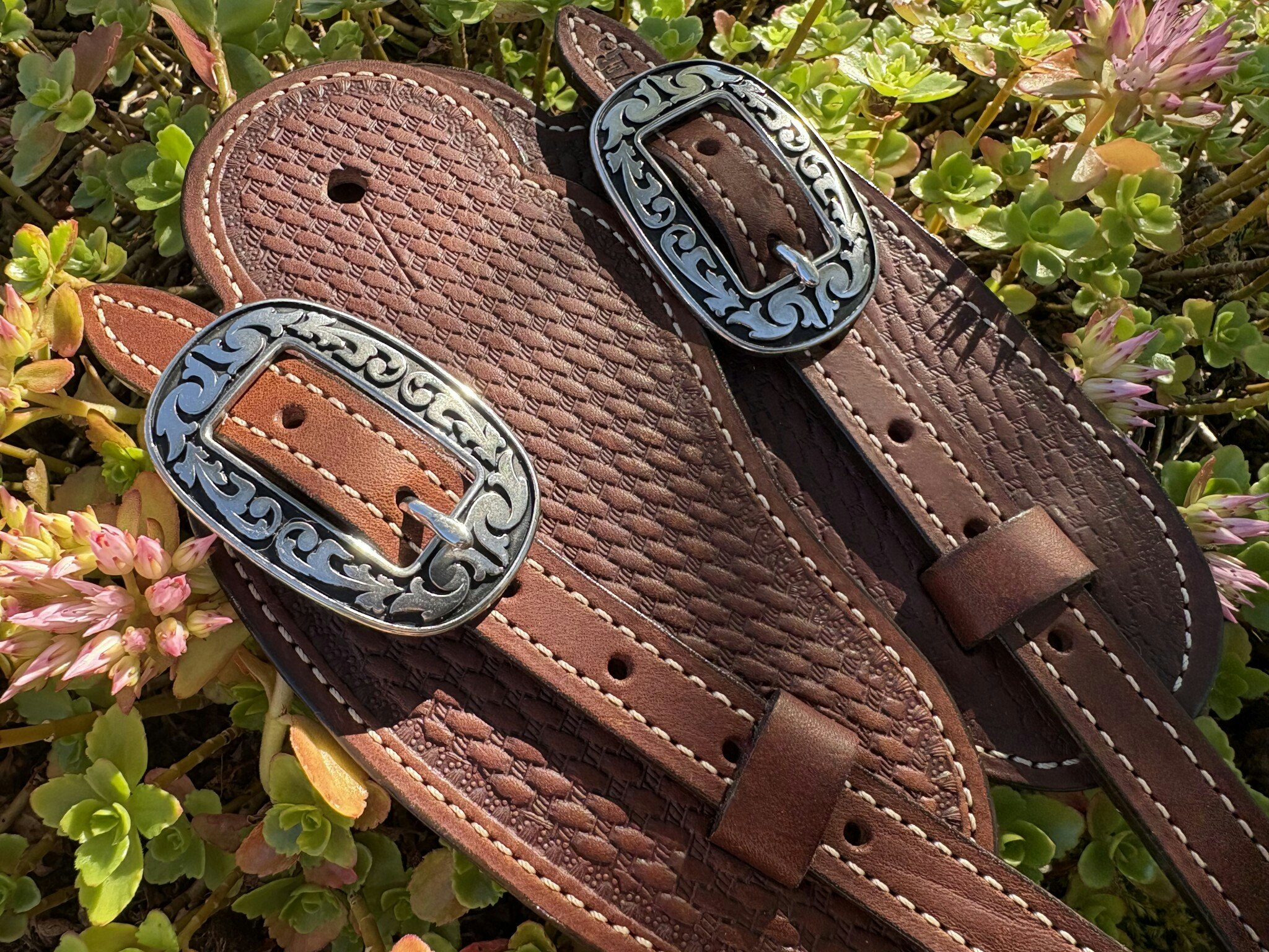 Weaver Basin Cowboy Spur Straps Cowboy