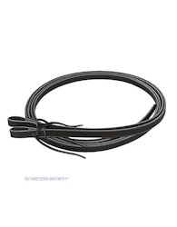 Black harness Reins 5/8 tum x 7 feet