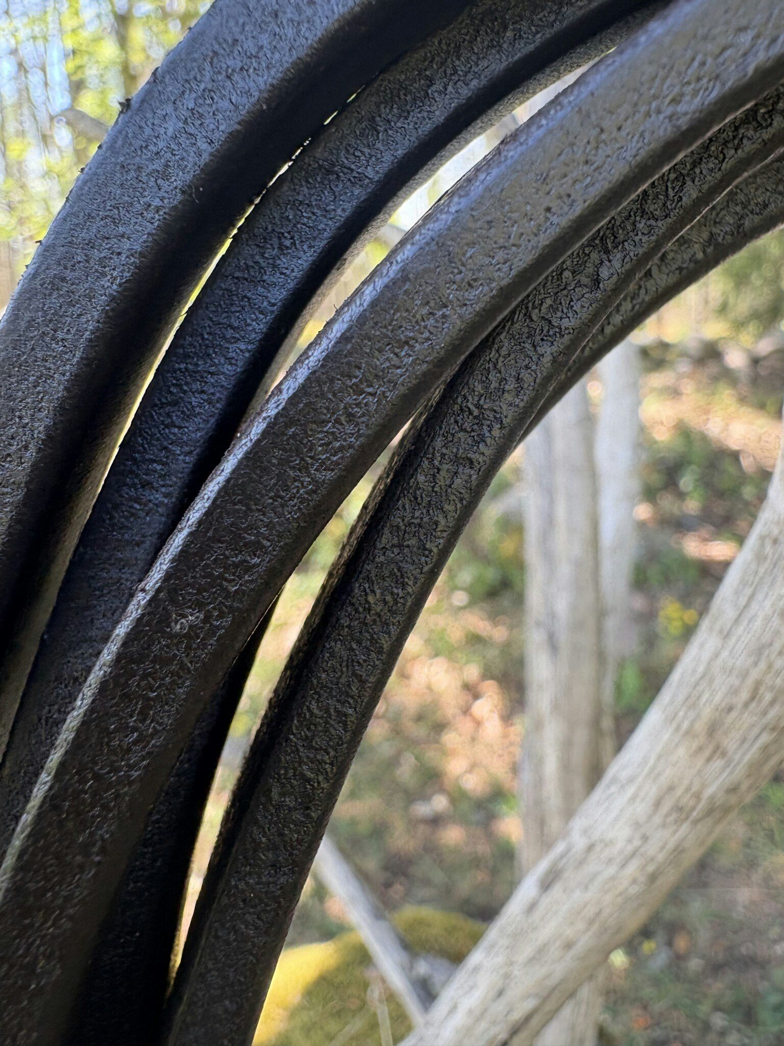 Black harness Reins 5/8 tum x 7 feet