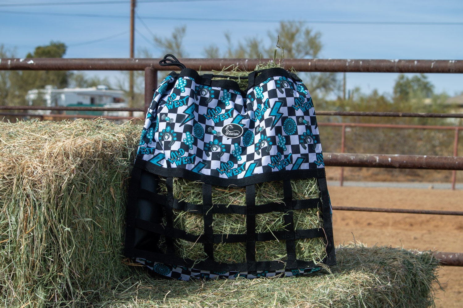 Haybag Turquoise Glas