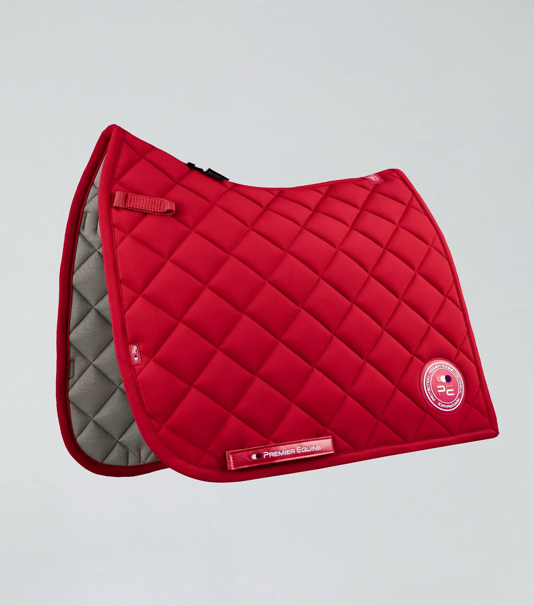Atlas Close Contact Dressage Square Red