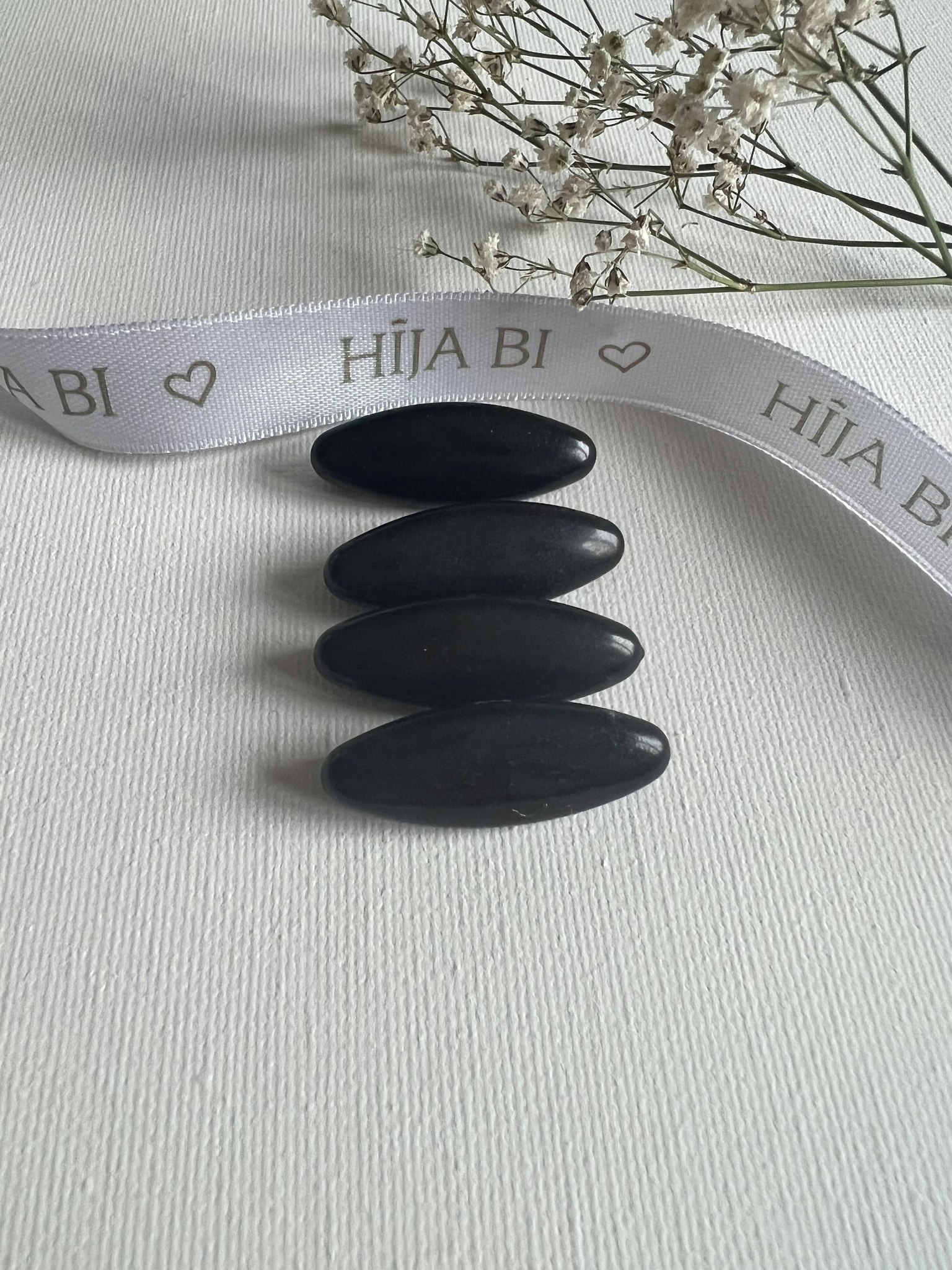 Hijab pin svart