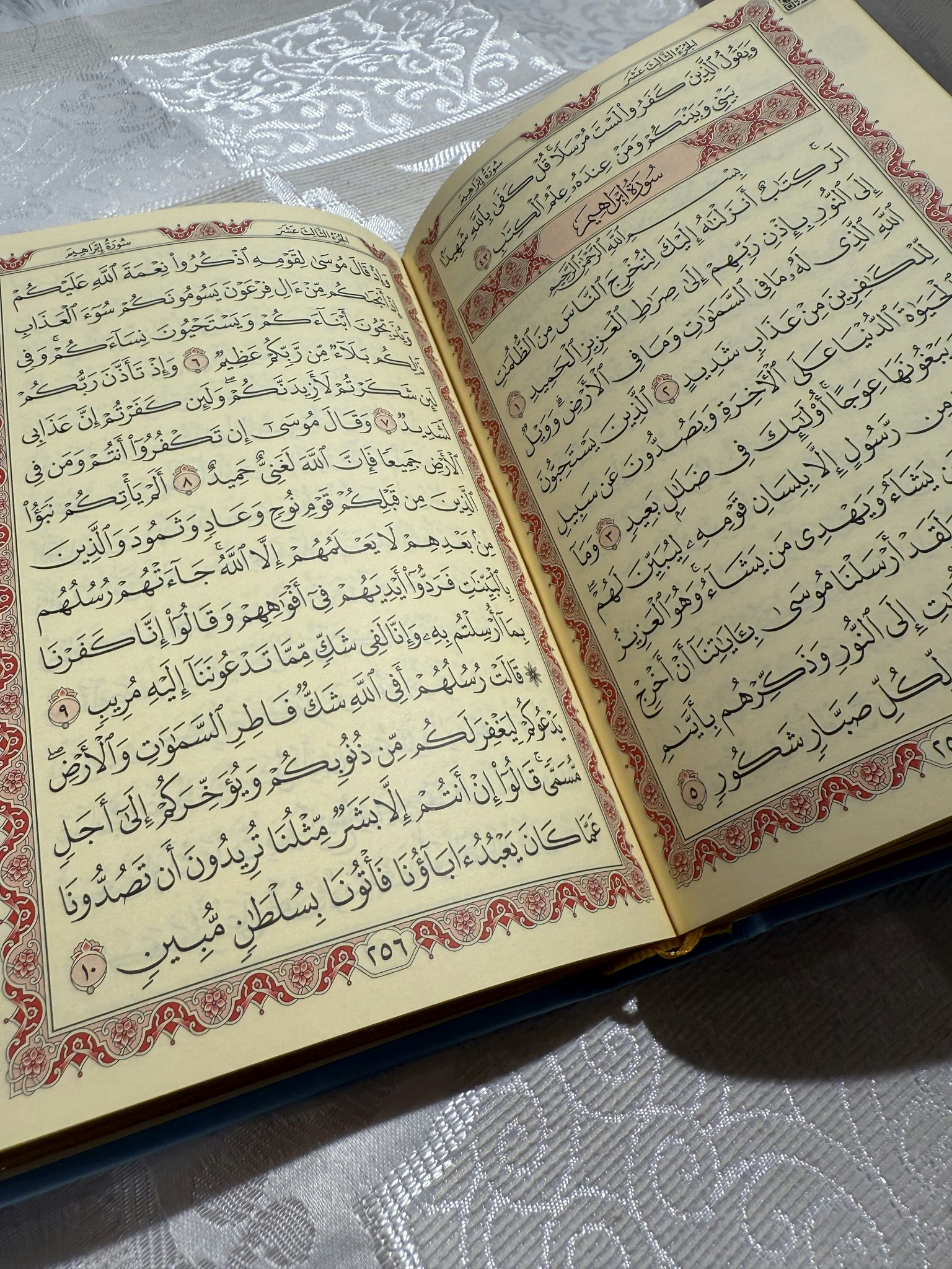 Holy quran blå